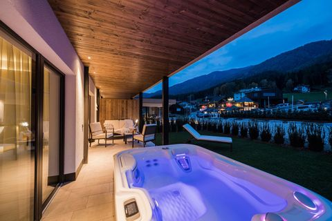 Jacuzzi na terasi K1 Mountain Chaleta